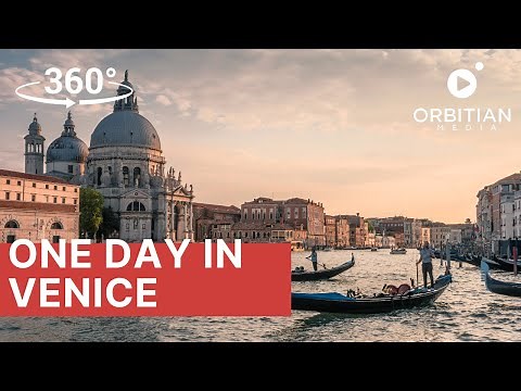 Venice Guided Tour in 360°: One Day in Venice Trailer (8K version)