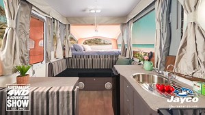 SHOW NEWS: You could WIN a Jayco Swan Outback Camper Trailer simply...
