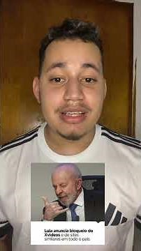 Lula proibiu o famoso xvid site de sapecagens…😔😂😂