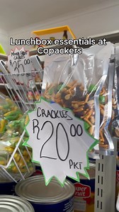 Lunchbox essentials for back to school 📚📏 #backtoschool #foodbargains #food #snacks | Copackers Factory Food Shop