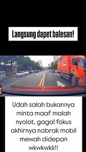 Bang jago rugi banyak 😂😂 #defensiveriding #defensivedriving #safetyriding #safetydriving #kocak #tabrakan #viral | Permana Triaz