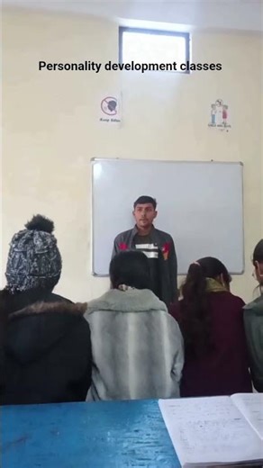 Personality development classes....