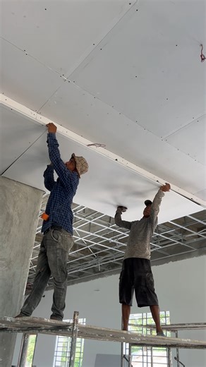 Techniques To Install Ceiling With Smart Board | Daily Works CVR