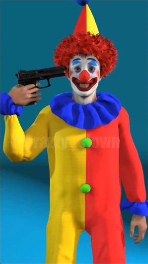 Clown delusion syndrome #funny #funnyshorts #clown##funnyvideos#viralvideo #animation#crazycomedy