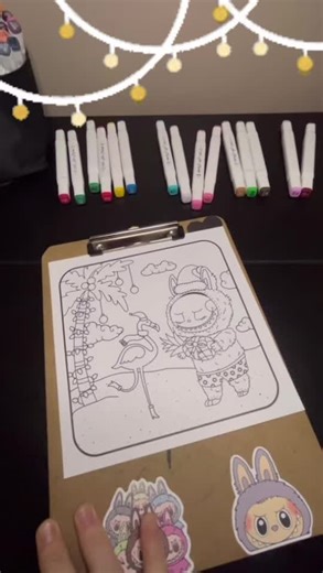 It’s a Labubu Christmas! 10 days until Christmas! #popmart #christmas #colorcustomizer #relax #fyp