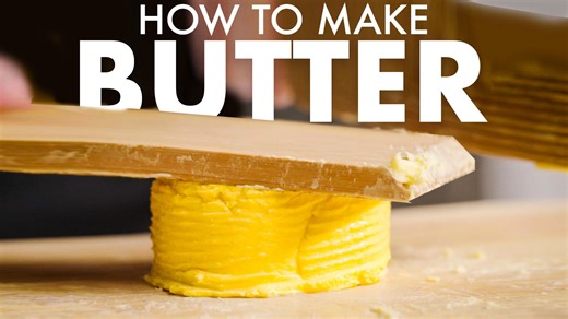 How to make your own butter