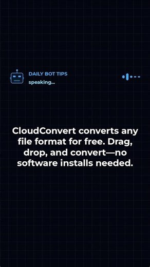 I converted any file in 3 seconds using this…