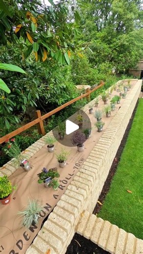 Garden on a Roll | Borders Made Easy on Instagram: "Transforming your garden is a breeze with Garden on a Roll! 🌿✨ Our easy, step-by-step process ensures that anyone can create a beautiful garden. Just roll out the pre-designed border, plant your selections, and watch your garden thrive. Perfect for beginners and seasoned gardeners alike. Enjoy stunning results with minimal effort! 🌸🌱 #GardenOnARoll #EasyGardening #RollPlantGrow #GardenTransformation"