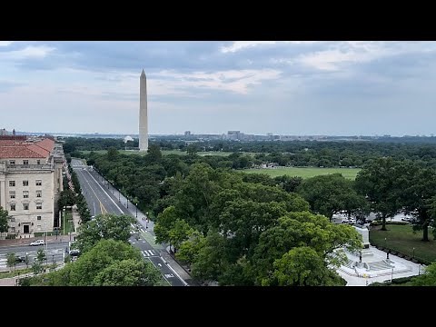 Stunning Rooftop Panoramic Views of Washington DC at Vue DC, Hotel Washington