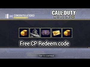 *NEW* FREE CP REDEEM CODE S11 CODM 2025 | FREE CHARACTERS & MORE REWARDS IN CODM GLOBAL & GARENA