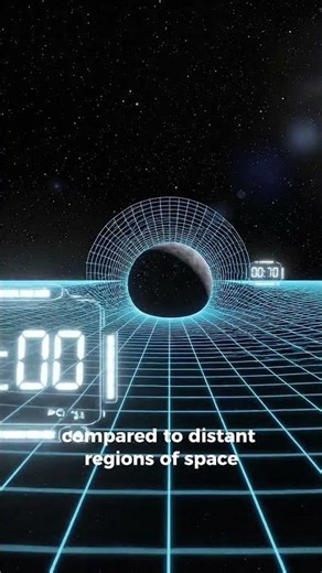 Gravity Slows Time #astronomy