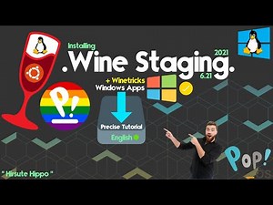 How to Install Wine on Pop!_OS 21.04 | Installing Wine Staging on Pop!_OS 21.04 | Wine on Linux