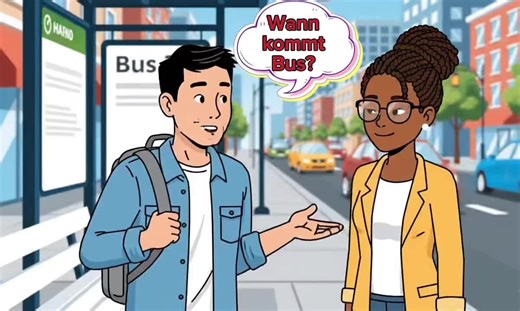 ❌ Wann kommt Bus? ✅ Wann kommt der Bus? In German, nouns usually need an article. „Bus“ is masculine, so we say „der Bus“. Small words, big difference — perfect for A1 learners 🚍🇩🇪 #LearnGerman #GermanA1 #DeutschLernen #GermanGrammar #LanguageLearning