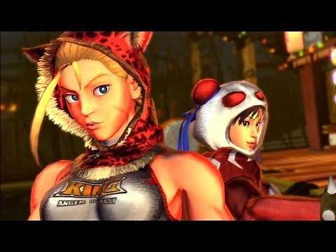 Street Fighter X Tekken Playthrough - Chun Li and Cammy (Team Officer Animals!)