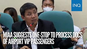 1.7K views · 16 reactions | The Manila International Airport Authority is proposing a one-stop shop processing center for airport VIP passengers. | : Senate of the Philippines READ: https://newsinfo.inquirer.net/1732907/miaa-suggests-one-stop-shop-to-process-docs-of-vip-passengers-at-airports#ixzz7tweZ6R67 | INQUIRER.net | Facebook