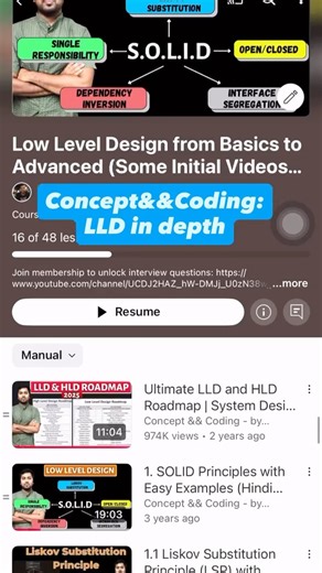 Shrayansh Jain on Instagram: "LLD, HLD, Java, Springboot for backend engineers"