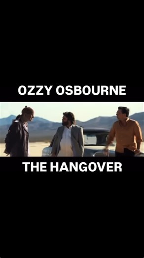 OZZY Fan on Instagram: "Ozzy Osbourne’s hilarious parody of the movie “The Hangover” 🦇 If you’d like your Ozzy content (including covers) featured on this page just invite me as a collaborator🖤 #ozzyosbournefans #ozzyforever #ripozzyosbourne"