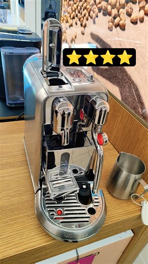 Coffee Machine Nespresso Creatista plus with milk frothing #coffeetreat #specialcoffee #nespresso
