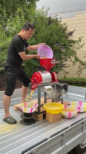 Farm-Ready Flour Mill – Powered by Gasoline Engine Anywhere