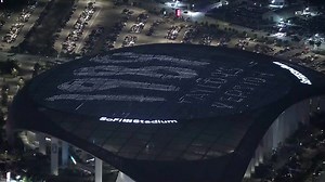 19K views · 1.3K reactions | After Taylor Swift announced "1989 (Taylor’s Version)" during her final L.A. show, KTLA 5 News caught SoFi Stadium bejeweled in shining lights. https://www.latimes.com/entertainment-arts/story/2023-07-31/the-ultimate-guide-to-seeing-taylor-swift-at-sofi-stadium | Los Angeles Times | Facebook