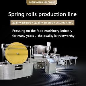 [Hot Item] Australia Automatic Thin Spring Roll Folding Machine Frozen Vegetable Egg Roll Maker Finger Spring Roll Making Line
