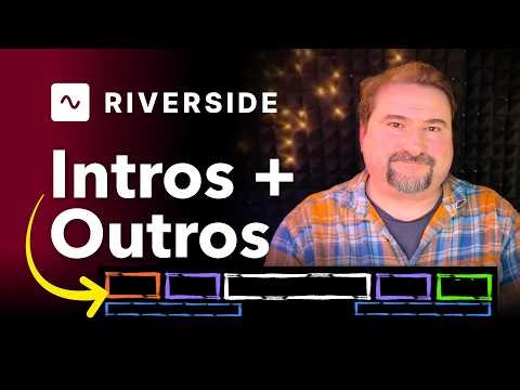 Add Intros, Outros, Hooks, Music to Podcast in Riverside