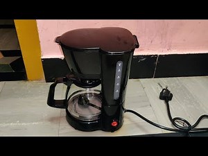 Croma Coffee Maker unboxing & demo - how to use coffee maker - how to use croma coffee maker