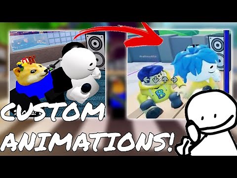 how you can get custom animations in funky friday..