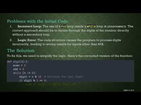 Understanding the Difference Between the Sums of Even and Odd Digits in a Number