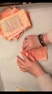 Shall we make beautiful rose easy ! #bookpagerose #bookpageflowers | Just That Perfect Piece