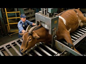 Inside the Goat Meat Factory | African Goat Meat Processing Explained