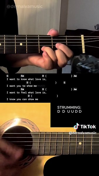 Guitar Chords Tutorial: I Want To Know What Love Is - Foreigner