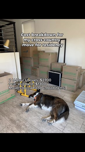 Cost Breakdown of Cross-Country Move for Residency