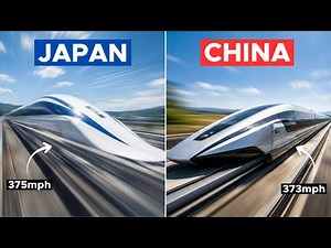 Japan and China RACING to Build Trains FASTER THAN PLANES