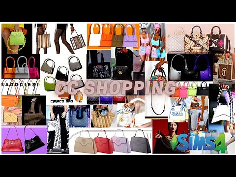 CC SHOPPING | FEMALE BAGS || SIMS 4