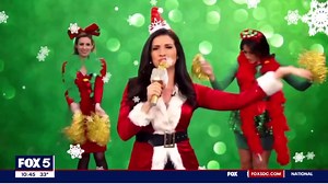 The nightside anchor crew performs Christmas classics | Angie Goff