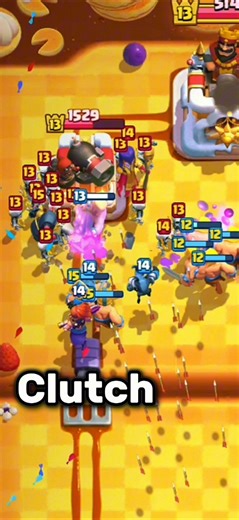 Clutch!! #clashroyale #gameplay #tweening #clutchmoment #clutch