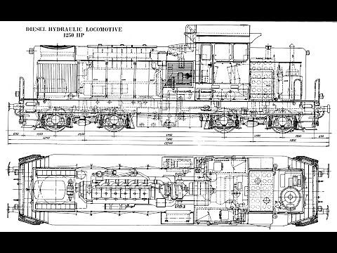 AutoCAD Locomotive 2D Drawing Time lapse