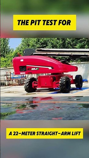 Straight Boom Lift Full Functionality Test & Safety Checks #aerialworkplatform #automobile #boomlift