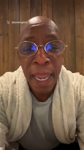 Ian Wright enjoyed that Arsenal win! 😅
