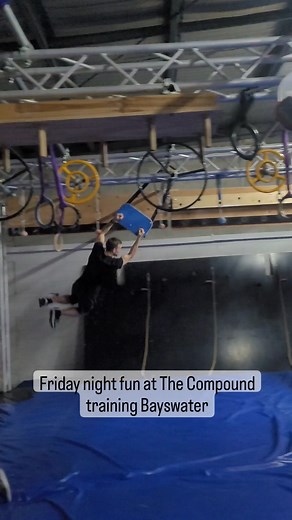 Our ninjas are getting into the swing of things! Both our new and experienced members are coming together to challenge them self and take on the obstacles! Looking for a class? Check out our website to see what's available! #ninjawarrior #thecompound #obstacletraining #fitness | The Compound Training | Facebook