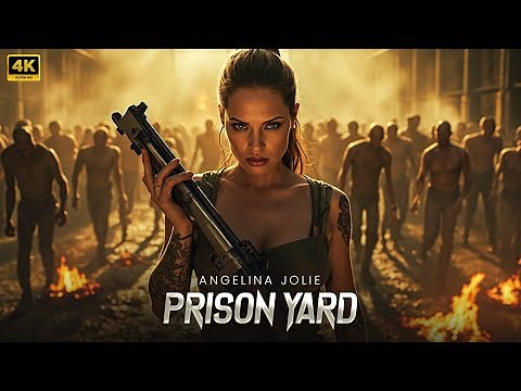 PRISON YARD : Angelina Jolie | New Action Movie 2025 | Full Movie | 4K Ultra #actionmovies