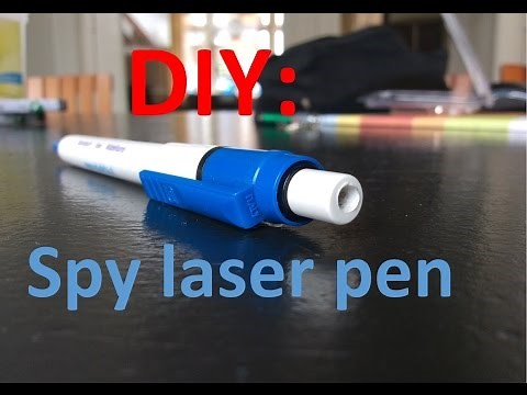 DIY: Spy Laser Pen | Easy Steps | HD