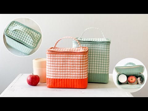 How to sew a Insulated Lunch Bag | Stylish Lunch Bag for all ages | DIY Sewing