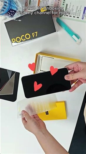 POCO F7 UnBoxing