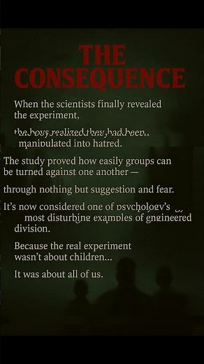 Disturbing Psychology Fact #166 — The Robbers Cave Experiment