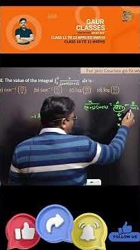 Integral Short Tricks 🤯 | 5 सेकंड में Integration Solve 🔥 #shorts #gaurclasses