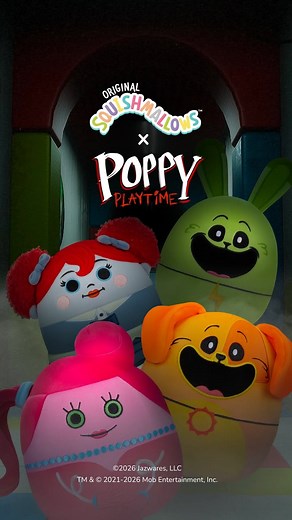 Squishmallows on Instagram: "You’re not alone anymore 👀 New Squishmallows x Poppy Playtime available now!"
