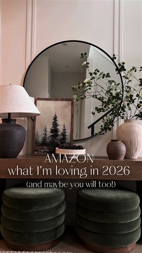 Fresh new finds for the home✨ Link to shop: https://urlgeni.us/amazon/51oQgfddh2026 January is looking pretty good here☺️ Bringing some casual elegance to my spaces with these affordable Amazon finds!