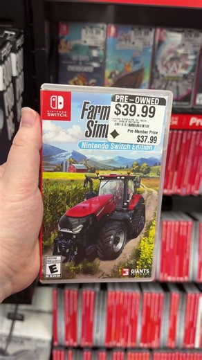 GameStop Had RARE Simulator Nintendo Switch Game! #nintendo #gaming #switch